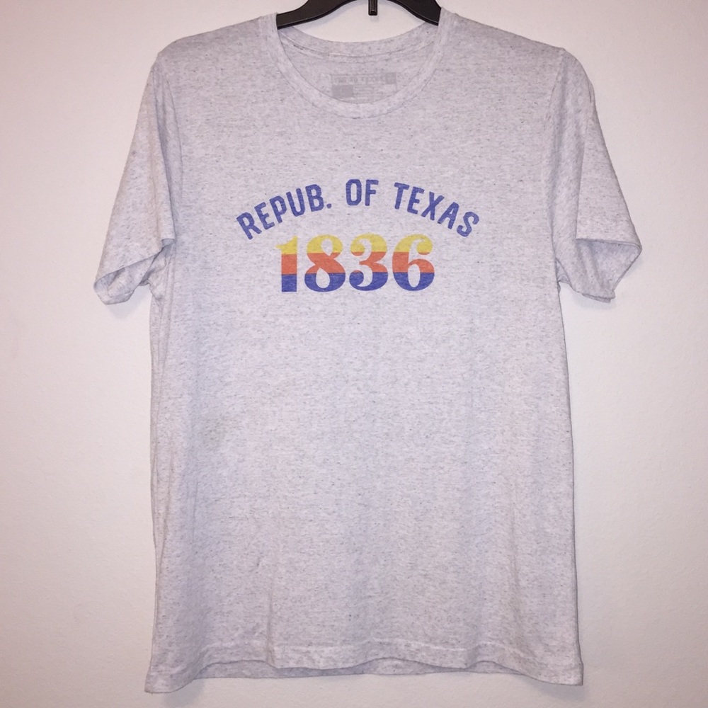 Yes To Texas gray t-shirt, size L